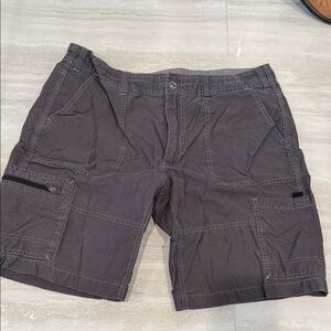 Eddie Bauer Charcoal Cargo Shorts